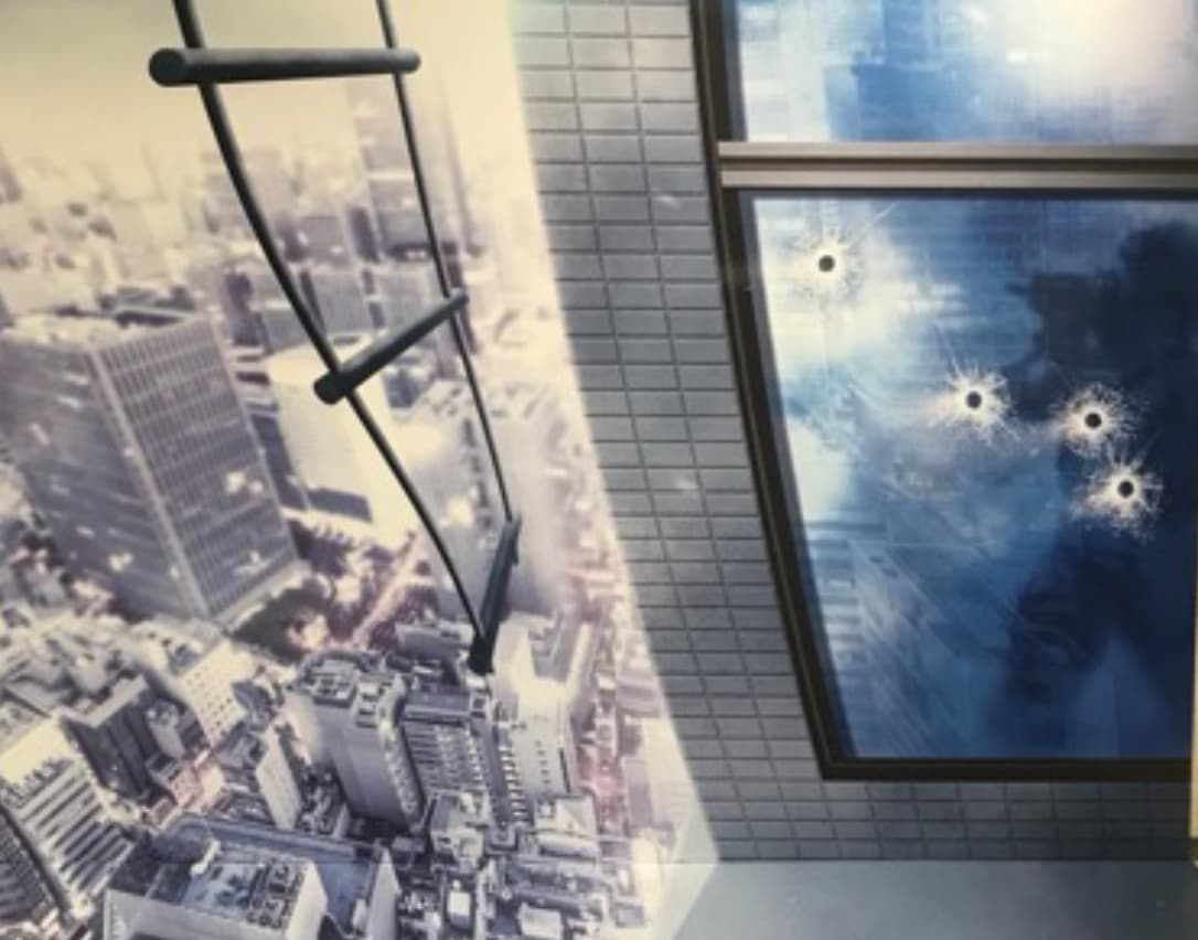 船場センタービル50周年記念トリックアート