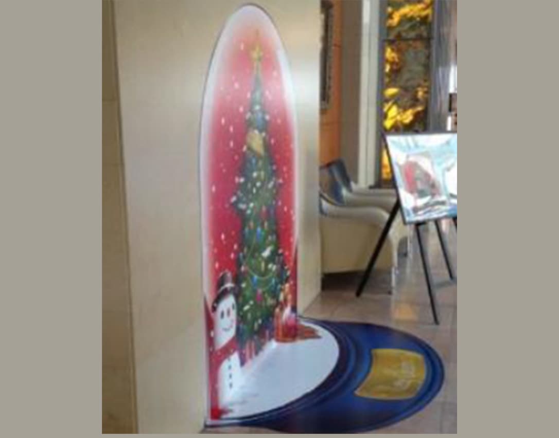 ホテル京阪ユニバーサルタワー様 トリックアート