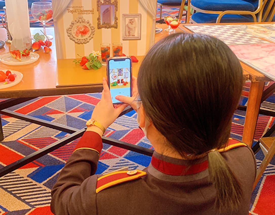 テーブルフォトブース既存デザインのカスタマイズ