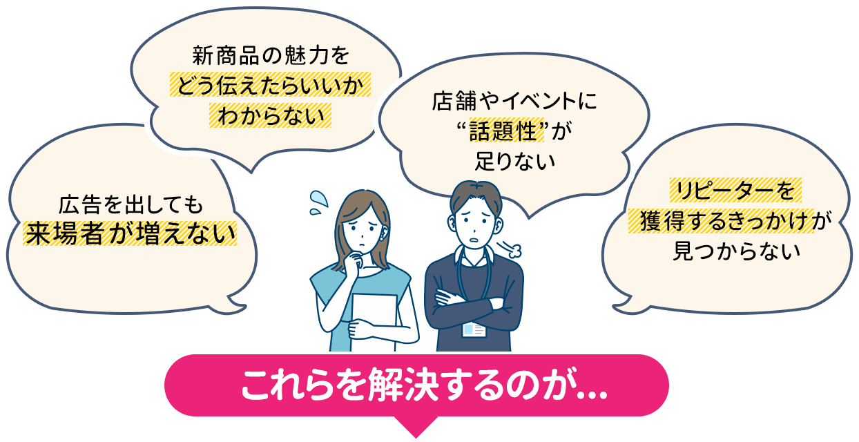 これらを解決するのが